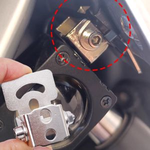 Motorcycle Headlight Adjustable Bracket Modified Replacements Angle Spotlight Metal Extended Front Wheel Bracket