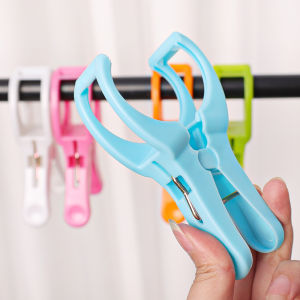 6Pcs Large Clothes Quilt Clip Plastic Beach Towel Pegs Clips Sunbed Home Wardrobe Storage High Quality Clothespin