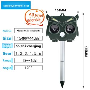 XIANGZONGBING | Intelligent Solar Ultrasonic Bird Driver