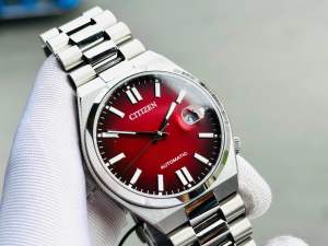 ĐỒNG HỒ NAM CHÍNH HÃNG CITIZEN NJ0150-56W Automatic Tsuyosa Red Size 40 Sang Trọng và Hiện Đại
