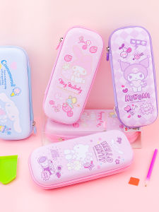 Yizheng Kuromi Spot Drill Pencil Case Eva Large Capacity Handmade DIY Creative Cute Student Stationery Box for Girls Hot Sale