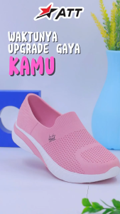 Sepatu Karet Slip-On Wanita ATT NLS 833