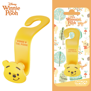 Car Seat Back Hooks Vehicle Interior Decor Mickey Mouse Hanging Storage Hooks Plastic S Hook Clip on Rotatable Car Accessories