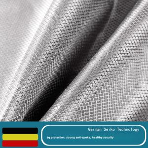 5G Radiation Protection Clothing Fabric Maternity Wear EMF Shielding Noise Reduction Soundproof Metal Mixed Fiber Fabric