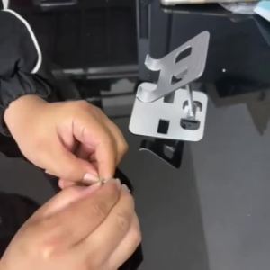 Aluminum Alloy Phone Tablet Holder Universal for iPad Adjustable Flexible Folding Lazy Desktop Live Mobile Phone Stand Mount