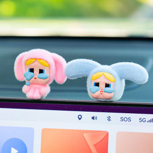 Cute Crybaby Car Display Decoration Resin Toy for BMW Interior Decoration Central Console Decorative Item Carriage Figure