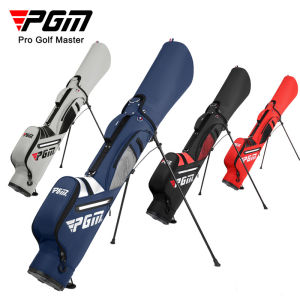 PGM Golf Bags Lightweight Waterproof Golf Sunday Stand Pencil Bag with Water Bottle Separate Storage Area Design QIAB024