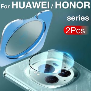 2Pcs For HONOR Magic 6 7 V3 Pro 100 HUAWEI MATE 70 60 XT X5 Pro Rs Mobile Phone Lens Protective Film Tempered Glass