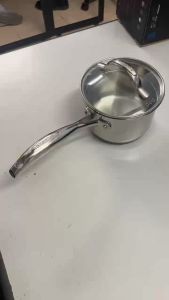 Nồi nấu sốt quánh nhỏ 14cm/16cm Scanpan STS inox 18/10 siêu bền dùng cho mọi loại bếp thiết kế đáy 3 lớp bắt nhiệt nhanh và đều - 75231400/75231600