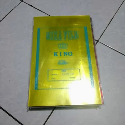 Plastik Mika Jilid Folio 0.10 Mm Isi 10 Lembar