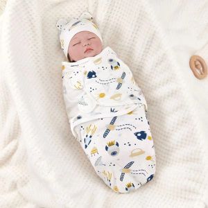  New High Elasticity Baby Surrender Style Shock-absorbing Newborn Swaddle Cloth Kick Resistant Baby Swaddles
