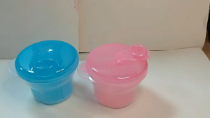 3 Grid Portable Milk Powder Formula Dispenser Food Container Infant Bean Storage Box for Kid Care Toddler Travel Bottle