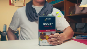 BOSTIK Rugby Excel General Purpose Contact Cement 300ml Bond Rubber. Leather Rubber Foam Metal Canvass Plywood