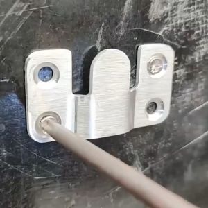 10Pcs BRAKET E Cantolan Bingkai Foto Figura Gantung - E Bracket Wall Flush Mount Photo Frame Plat
