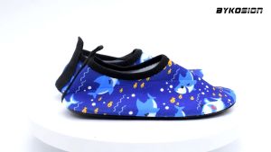 BYKOSION Kids Barefoot Slip On Aqua Shoes Summer Swim Shoes Children Beach Water Shoes Quick Dry