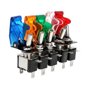 1PC LED TOGGLE SWITCH 12V 20A ON OFF Control Spotlight Car Fog Lamp Rocker Light Switch Socket Suis Lampu Kereta Sportlight 汽车聚光灯雾灯开关按钮