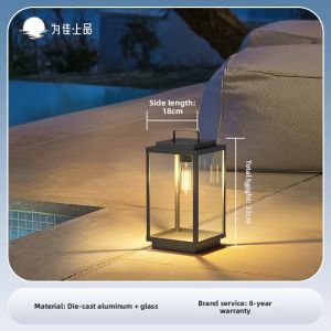VINCAN | Portable Solar Waterproof Lawn Lamp