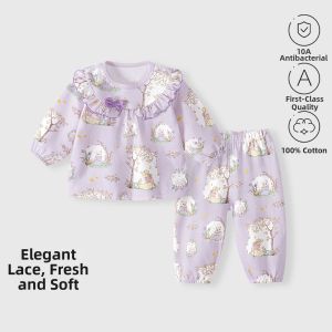 TONGLIANCHUXIN | Stylish 100% Cotton Baby Girl Clothes Set