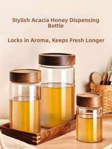 CRISTALGLASS | Food Grade Sealed Glass Jar for Honey Jam Storage