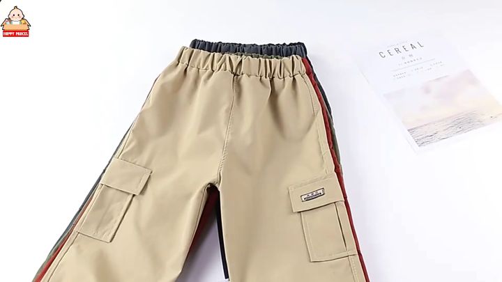 Cargo Pants Kids (2Y-12Y) Seluar Budak Lelaki Kids Pants Seluar Track Budak Tracksuit Budak Seluar Kargo Budak Lelaki