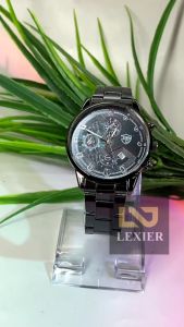 Jam Tangan Kasual Formal Pria Deyros Asli Tahan Air Original Premium New Model Lexier Terbaru Stainless Steel Luminous Nyala Tempat Gelap Kalender Aktif Kaca Tebal Tahan Gores Quarzt Analog Bisnis Aksesoris Arloji Men Watches COD Bayar Ditempat -JPD-03