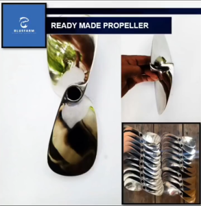 Authentic Agoo Stainless Propeller SS304 – Para sa Banca / Bangka | Boat Propeller (Various Sizes)