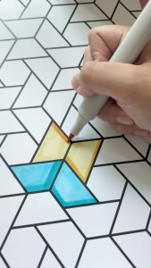 Arrtx A4 Wellness Coloring Book – 15 Relaxing Patterns on Premium 300gsm Paper