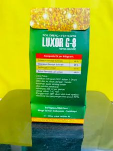 Pupuk Kocor LUXOR G-8 isi 500gr dari Mega Lestari Jaya MANTAB