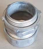 EMT CONNECTOR 3/4" Compression Type Zinc Die Cast (sold per piece)