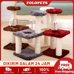 FOLOPETS Garukan Kucing Cat Scratcher/Cakaran Kucing Merk AYEBE Climbing Frame