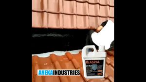 Aspal Cair 1kg Pelapis Material Waterproof Anti Bocor Pada Dinding Genteng Retak Tembok Rembes