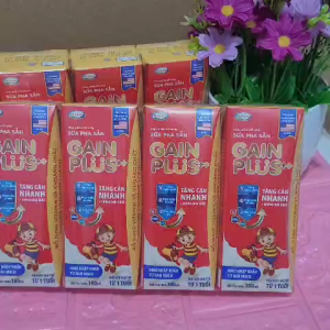 THÙNG 48 HỘP 180ML - Sữa pha sẵn FIDIMILK GAIN PLUS 180ml giúp trẻ tăng cân
