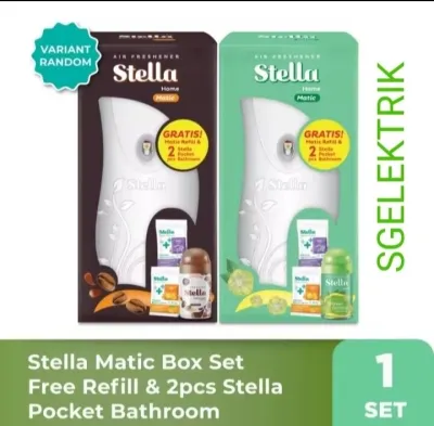 stela matic box 1set pengharum ruangan