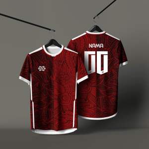 JERSEY MURAH FREE CUSTOM NAME & NO SINGLE TEAM JERSEY CUSTOMED JERSI SUKAN BOLA FUTSAL BADMINTON VOLLEYBALL SPORTWEAR