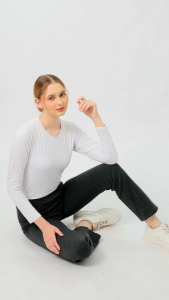 (panjang polos) celana panjang olah raga bahan spandex basic polosan/bawahan senam aerobic zumba fitnes model terbaru/celana senam polos santai super adem