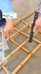 Alat Pengikat Pemutar Kawat Beton Bendrat Besi Otomatis Rebar Hook