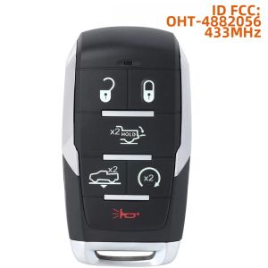 KEYECU OHT-4882056 Chìa Khóa Điều Khiển Từ Xa Cho RAM 1500 2019-2026 Tương Thích Với 68584161 68584156 68584157 433.92 MHz ASK