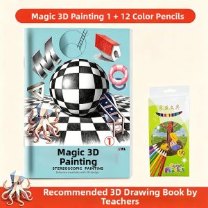 JUANJUANYUN | Educational Creative 3D Drawing Book