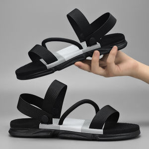 Mens Sports Sandals Spring Outdoor Wear Anti-slip Wear-resistant Soft Bottom Beach Shoes Driving Dual-purpose Fashion Casual Slippers