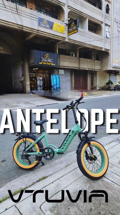 VTUVIA SX20 Antelope Foldable pedal assist ebike by Vijae MNL