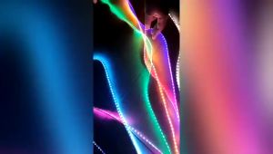 ไฟแต่งรถยนต์ 12v ไฟมะรุมกันน้ำ ไฟเส้นยาว 90 cm. จำนวน 1 เส้น แบบไม่มีกาว เลือกสีได้