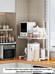 Rak Oven & Rak Microwave: Solusi Penyimpanan Dapur Stainless Steel