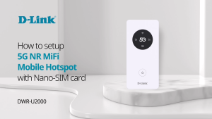 D-Link DWR-U2000 5G NR MiFi Mobile Portable Hotspot Router