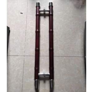 Tay nắm cửa gỗ dạng trúc dài 80 tâm lỗ 60cm