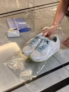 50pcs Heat Shrink Film PVC Shoe Shrink Wrap Industrial Heat Shrink Bag for Shoe DVD/CD Candle