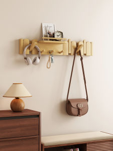CHUJUN | Piano Key Wall-mounted Coat Rack Wooden Entryway Hook