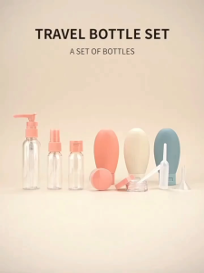 City Goods 11-piece Set Portable Refillable Bottle Travel Set Toiletries Separate Bottles of Toiletries