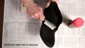 Yuppies Newbuck Suede Renewer Black Brown Neutral 75ml Kiwi Polish Suede Polish Shoes Care Polish Leather Polish