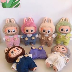 Labubu clothes macaron 17cm doll clothes V1 and V2 Christmas gift