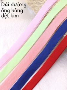 Dệt Kim Cotton Vải Bông Viền Cắt Tỉa 0.9cm Trẻ Em Cổ Áo Vải Gấp Sắt Không May Diy Phụ Kiện Ruy Băng/satin/bias Băng